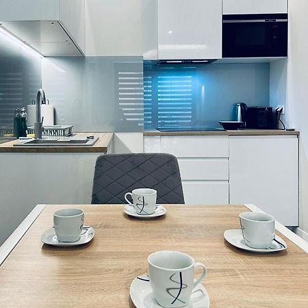 Modern Silver Apartment Cracovia Exterior foto